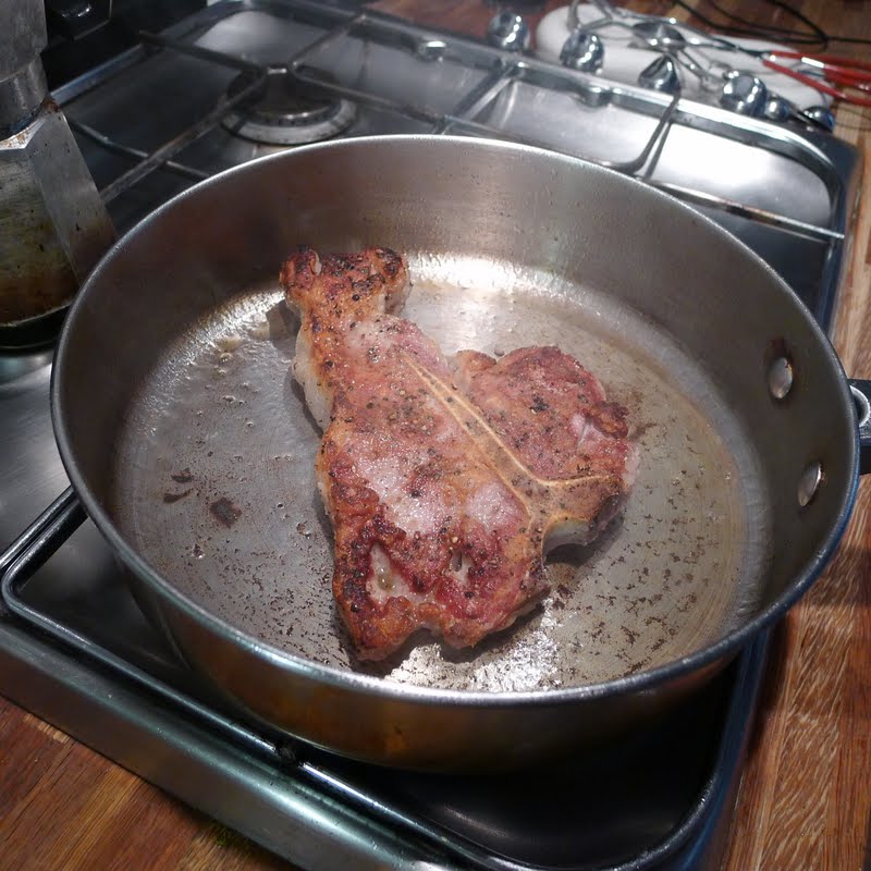 Culinary Adventures in London Braised Veal Chops with Creamy Cabbage