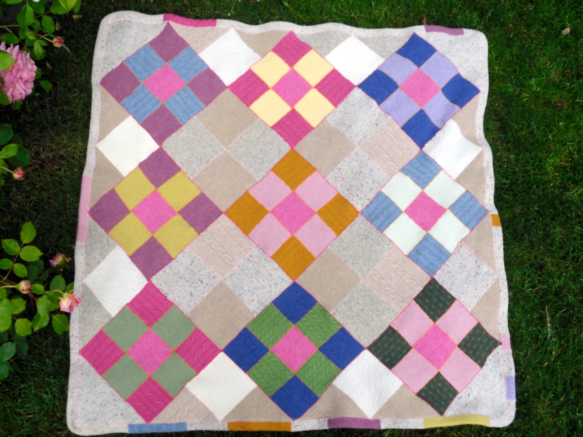 Finish Something Already Recycled wool blanket