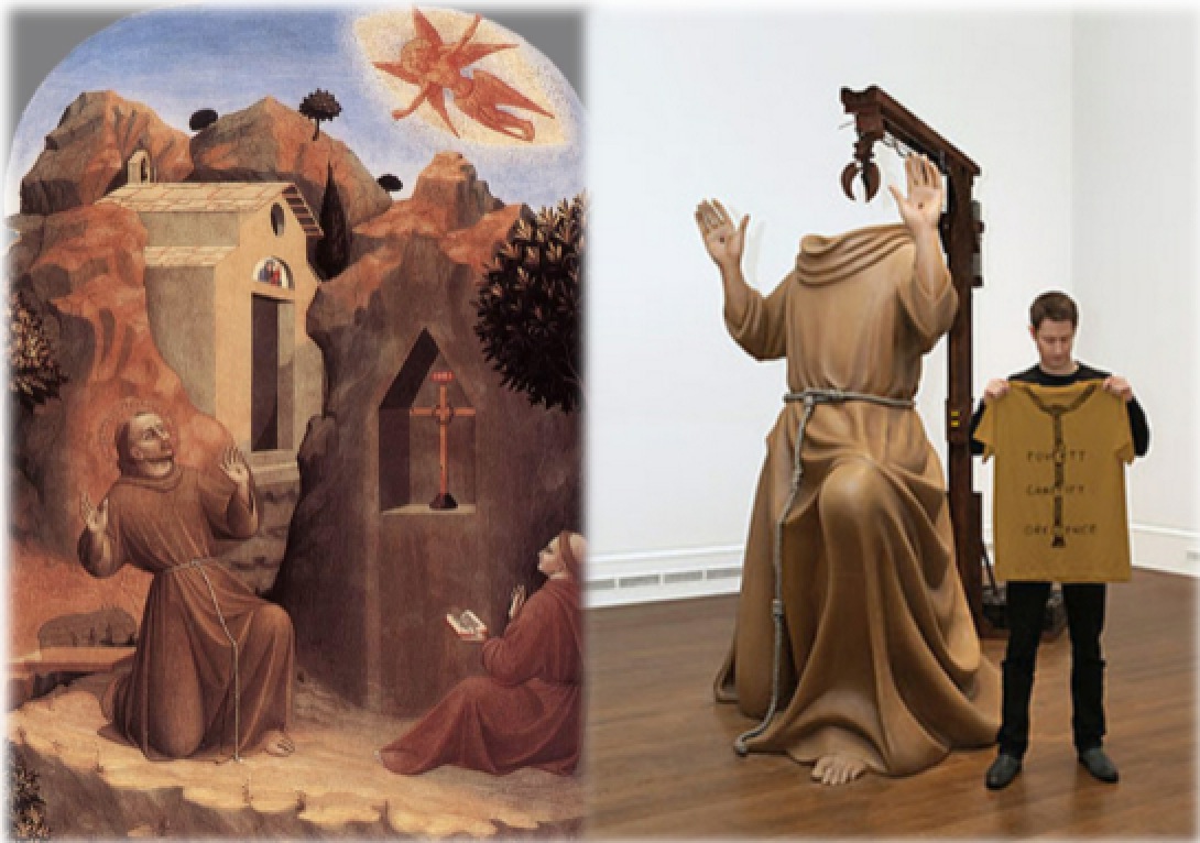 Assisted Readymade National Gallery Saint's Alive Exhibition is