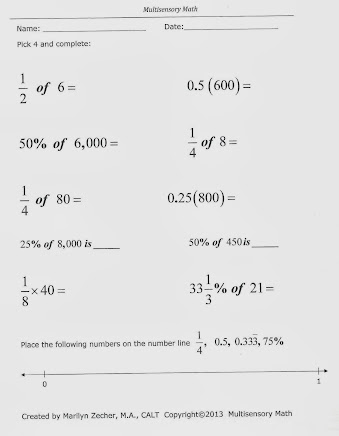 Differentiated Instruction Warm Up