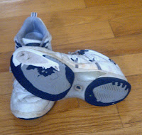 Worn Tennis Shoes