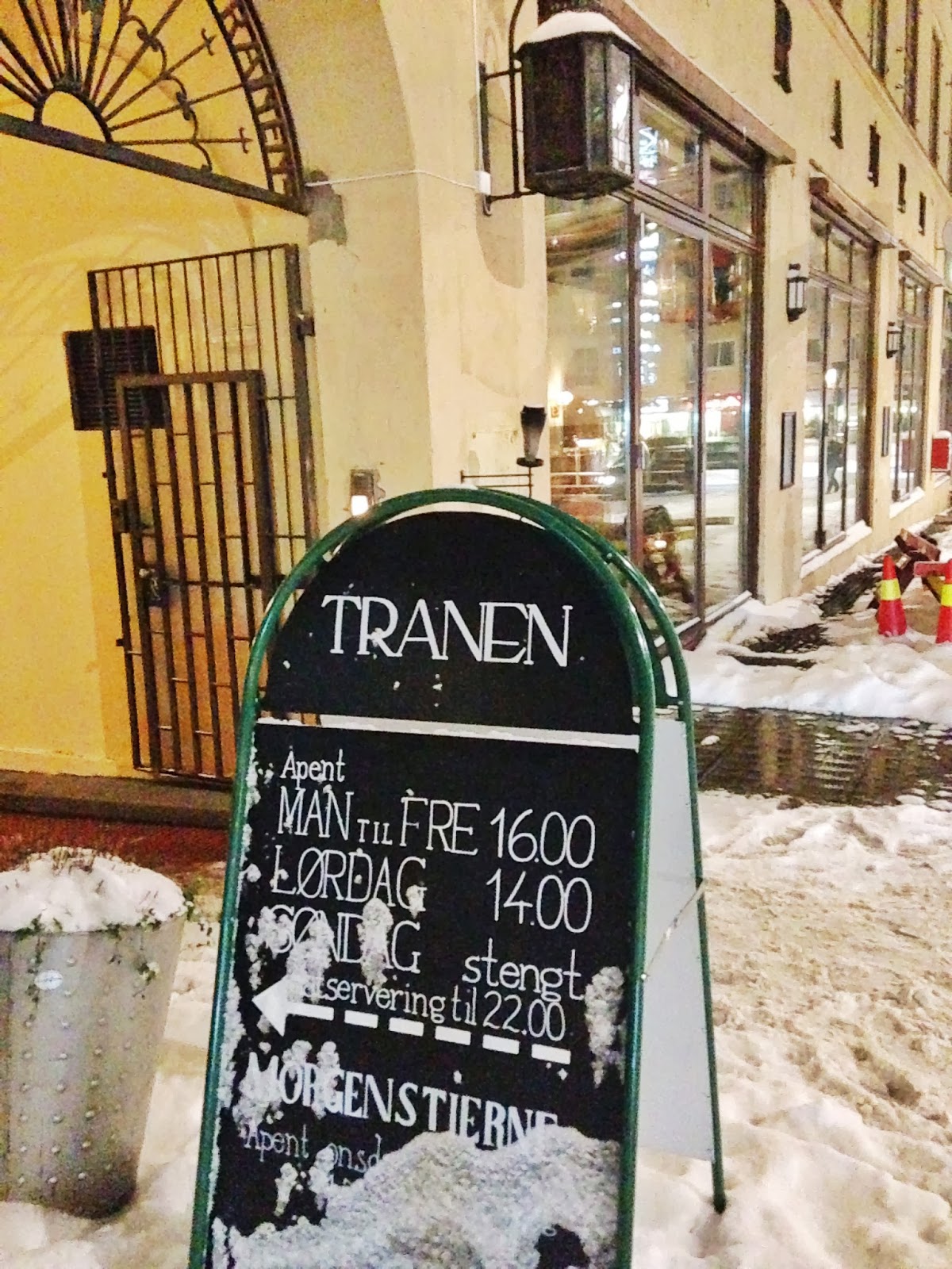 Smaken av Oslo Uke 5 Restaurant Tranen, Åpent Bakeri