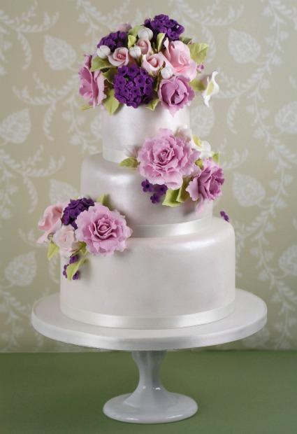 PASTELES DE BODA ESPECTACULARES: Tartas de boda muy