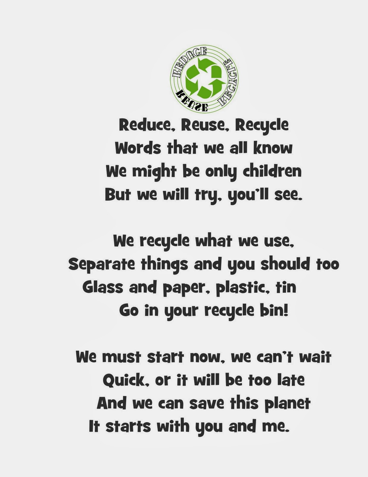 Foreign Language Teachers : Recycling Poem and Songs