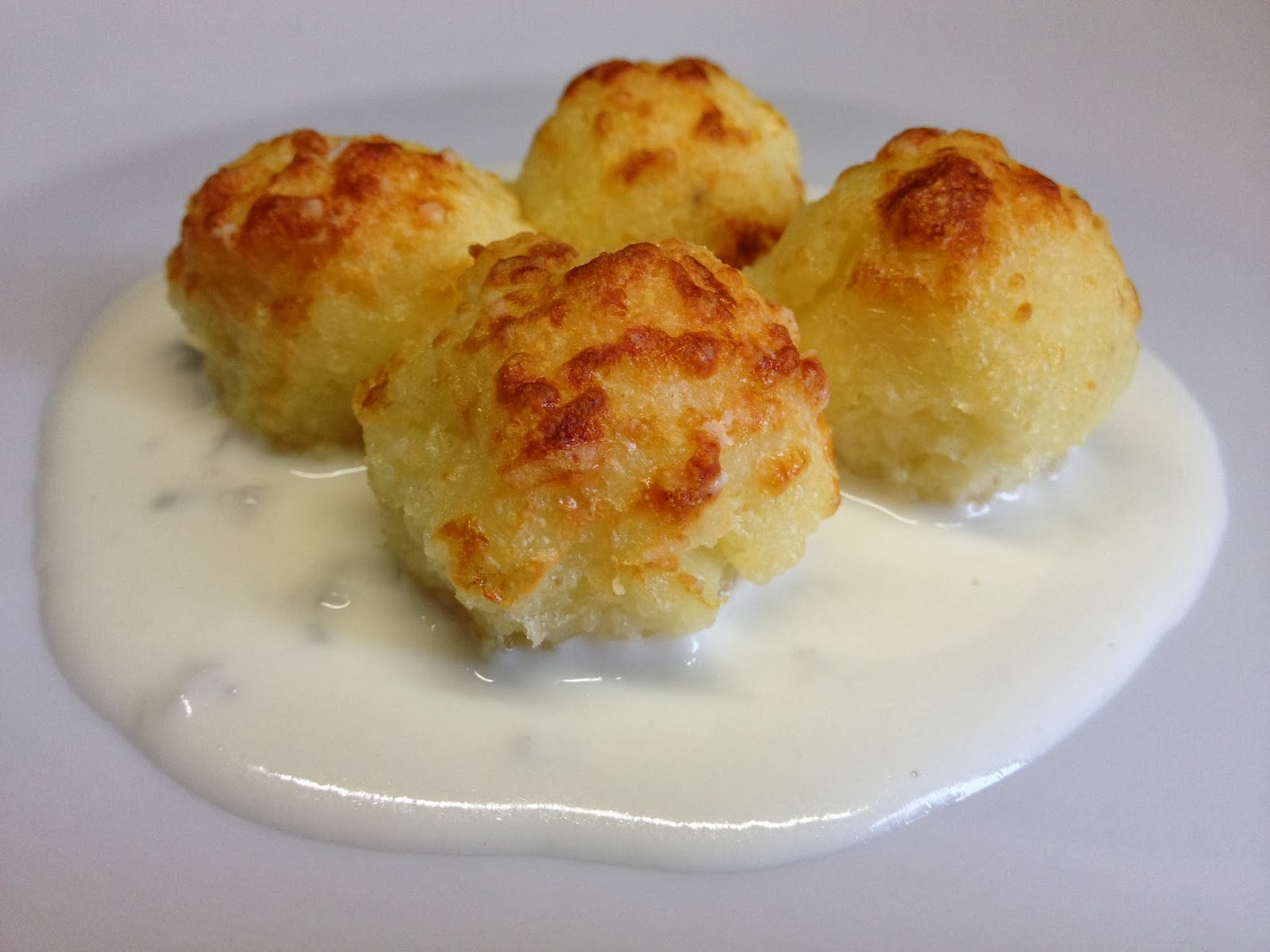 bon bon di semolino con crema al gorgonzola ed il gioco di san valentino parte terza