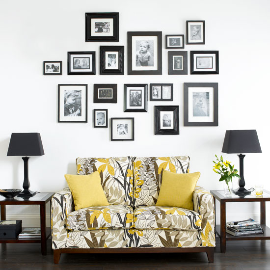 Interior Designs Tips Making And Arranging Your Photo Collage.
