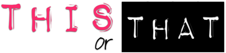 Stuff4Girlz: This or that?