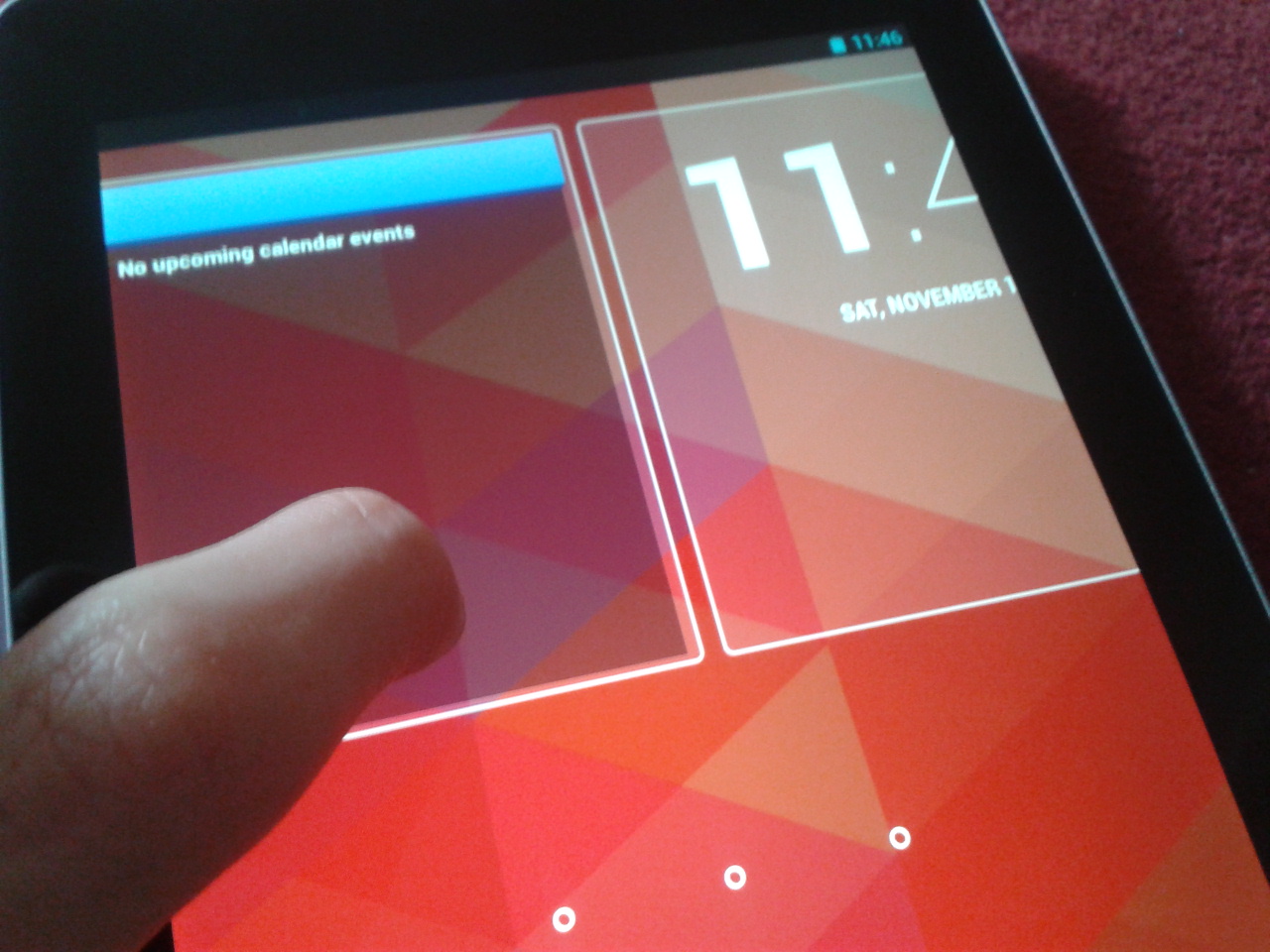 Lock screen widgets Android 4.2