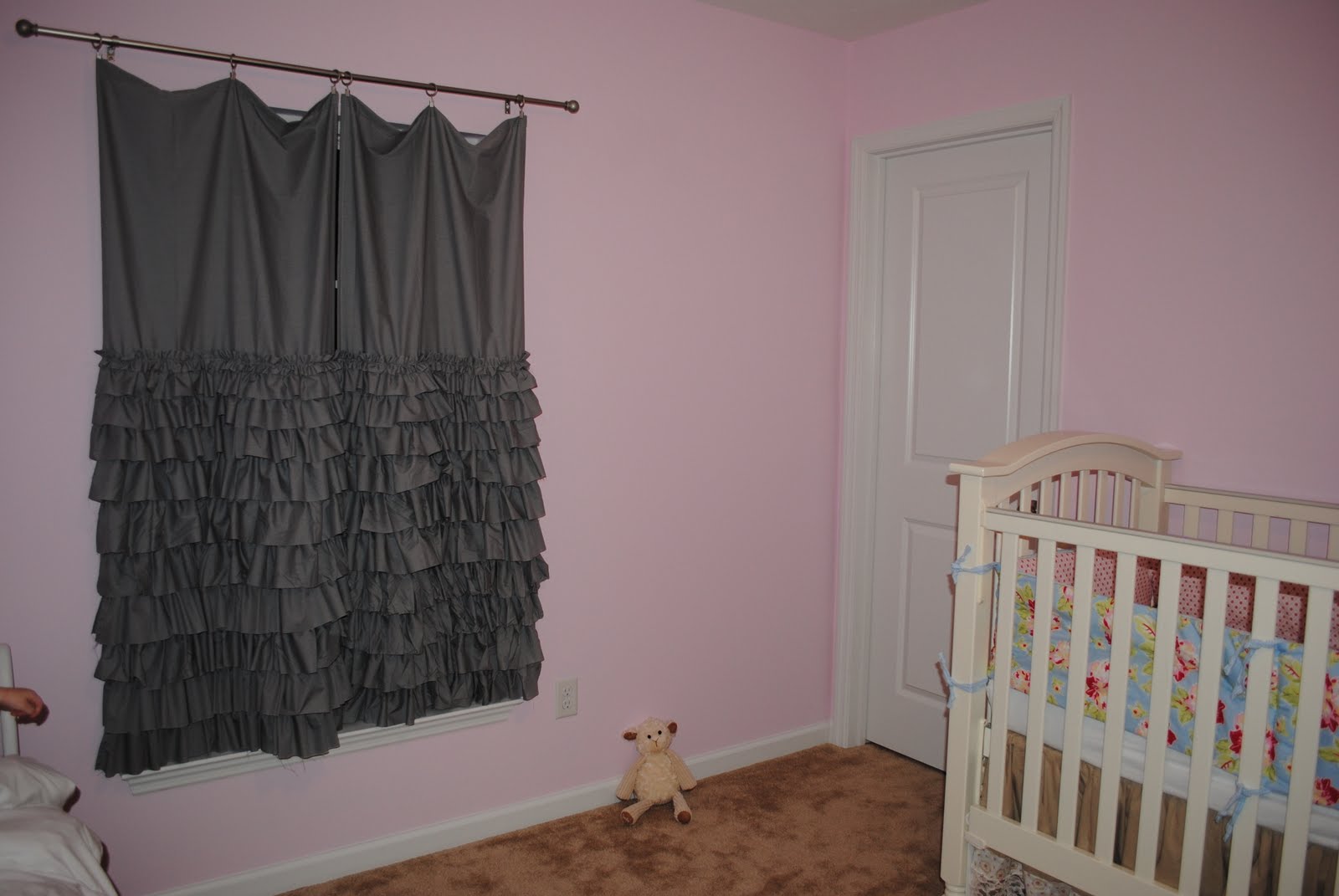 a drop in the bucket layered ruffle curtain tutorial