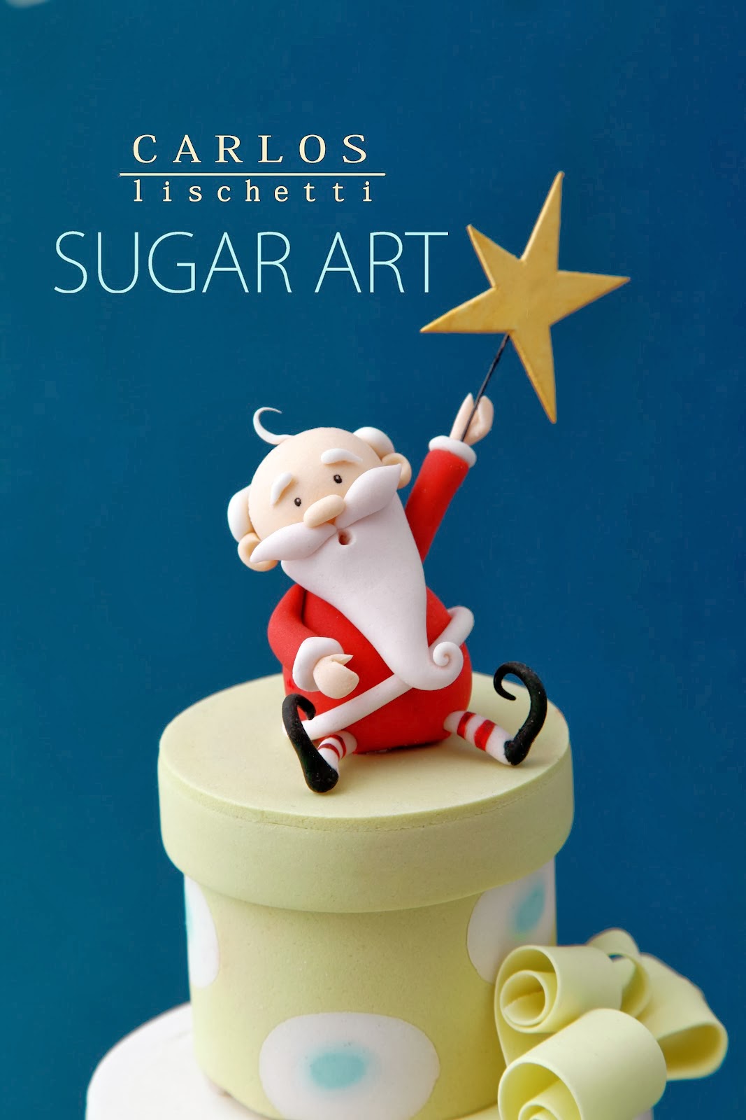 Feliz navidad cards merry christmas lettering greeting Carlos Lischetti: Merry Christmas / Feliz Navidad