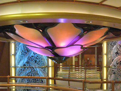 Ceiling Light in the Atrium by the Panoramic Elevators Ceiling Light in the Atrium by the Panoramic Elevators