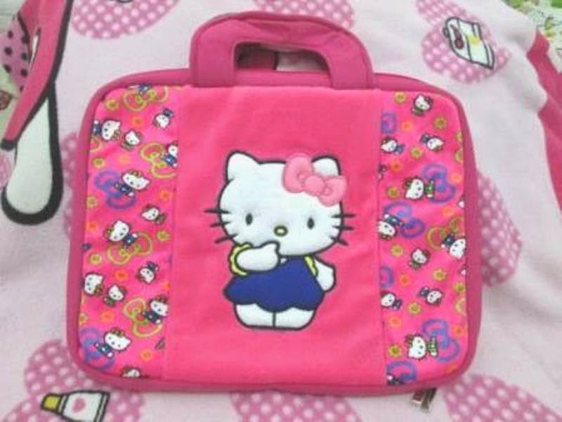 Gambar tas laptop hello kitty pink cute banget Gambar tas laptop hello kitty pink cute banget