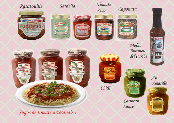 Conheça a linha de molhos,antepastos e conservas artesanais da empresa "Spagnolli Alimentos" !