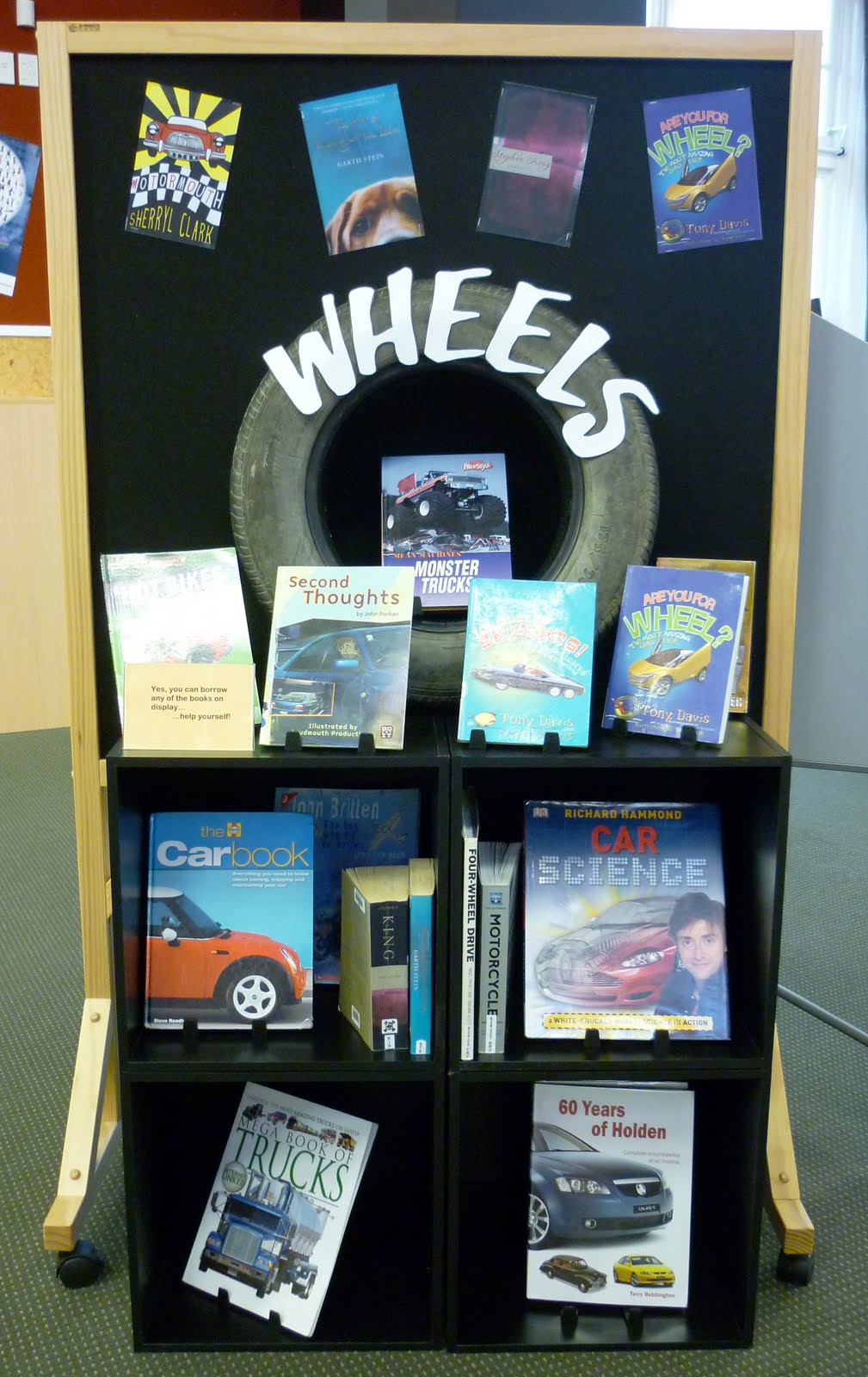 Library Displays Wheels