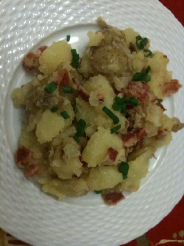 Authentic German Potato Salad No Bacon