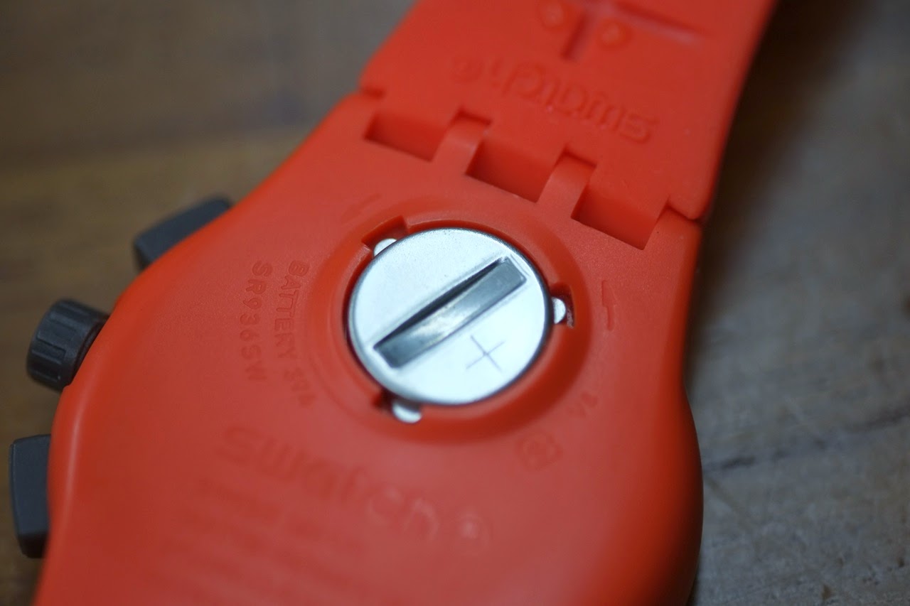 changing swatch battery