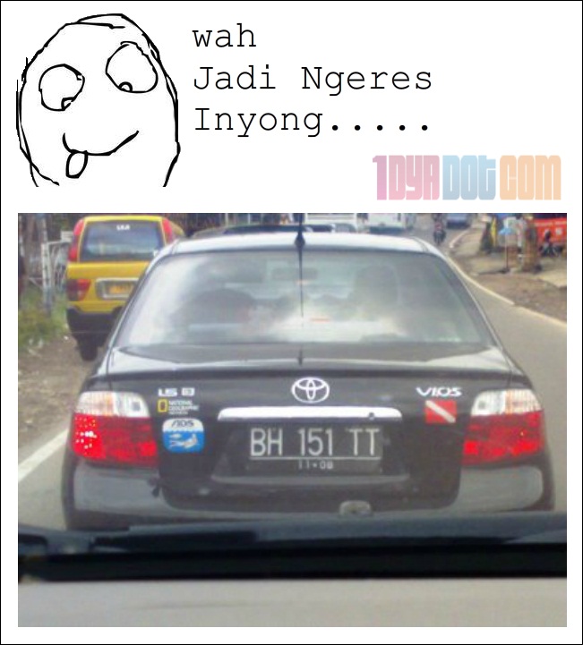 Plat Nomor Unik Sampai Bikin Wa’Duh