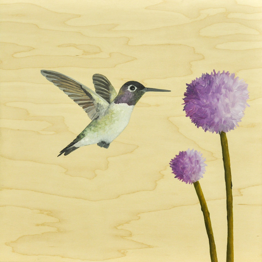 simple hummingbird painting simple hummingbird painting