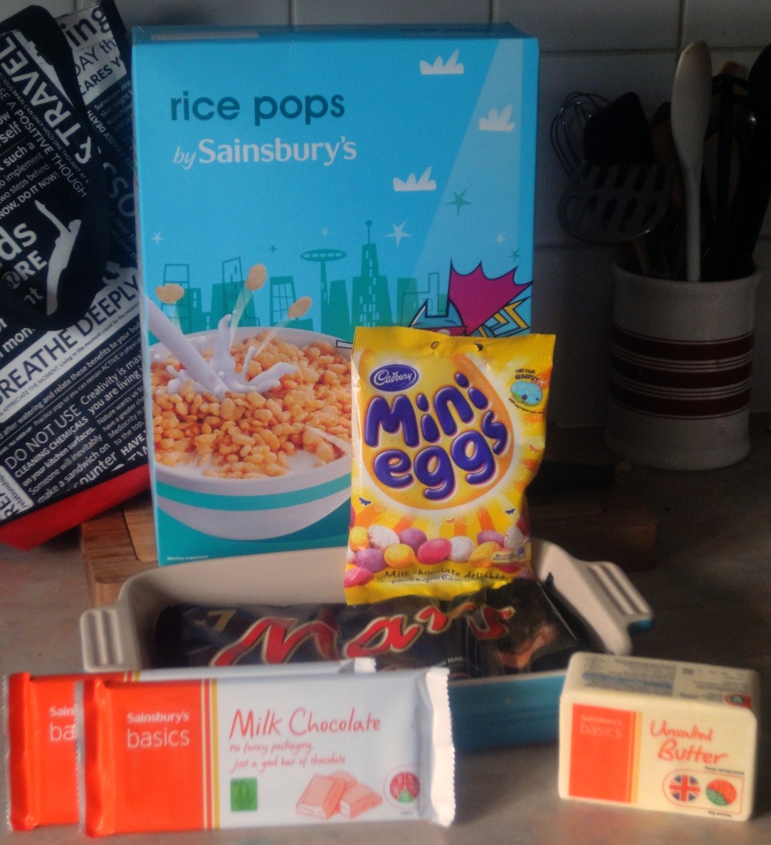 A Series of Beginnings In the Kitchen Mars Bar Cake