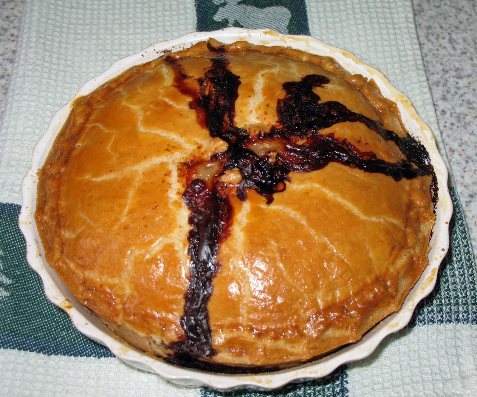 The Happy Housewife Sausage and Leek Pie