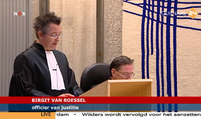 Prosecutor Birgit van Roessel Prosecutor Birgit van Roessel