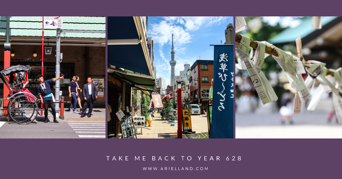 Day 3 In Toky Vlog Sensoji Tokyo Tower Ariel Land