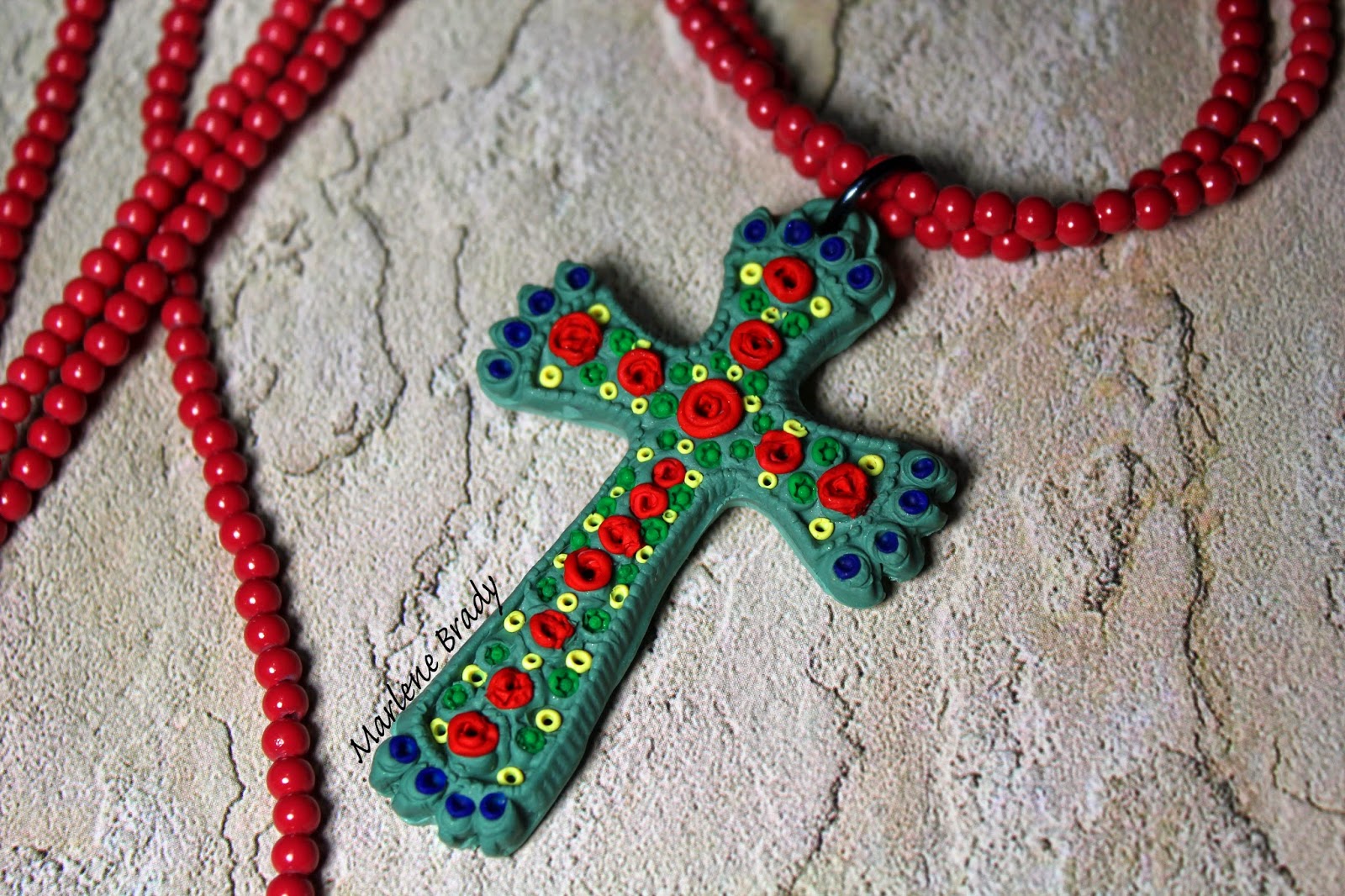 Marlene Brady Polymer Clay Cross