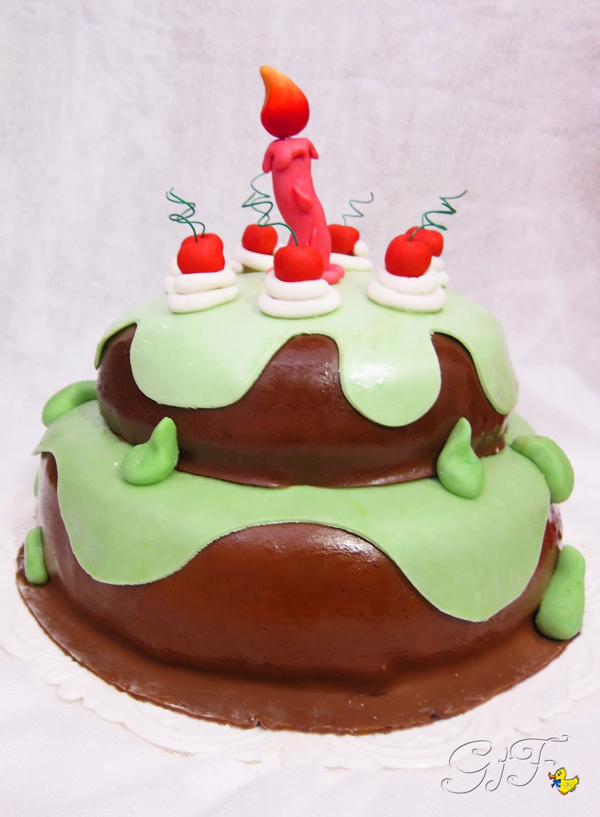 cartoon_cake.jpg (1176x1600) Recipes - Desserts & cakes ...