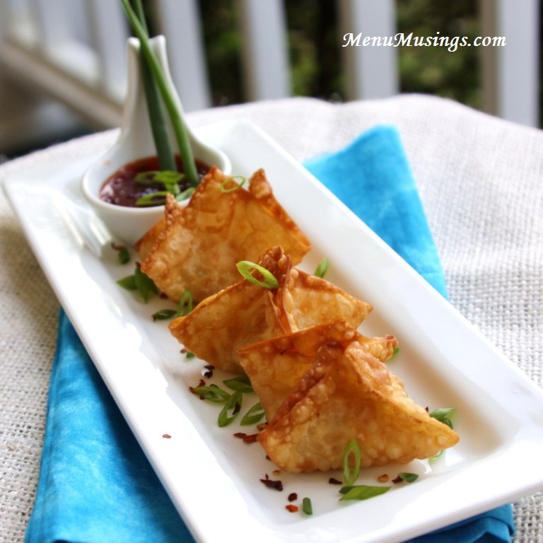 Menu Musings of a Modern American Mom Crab Rangoons