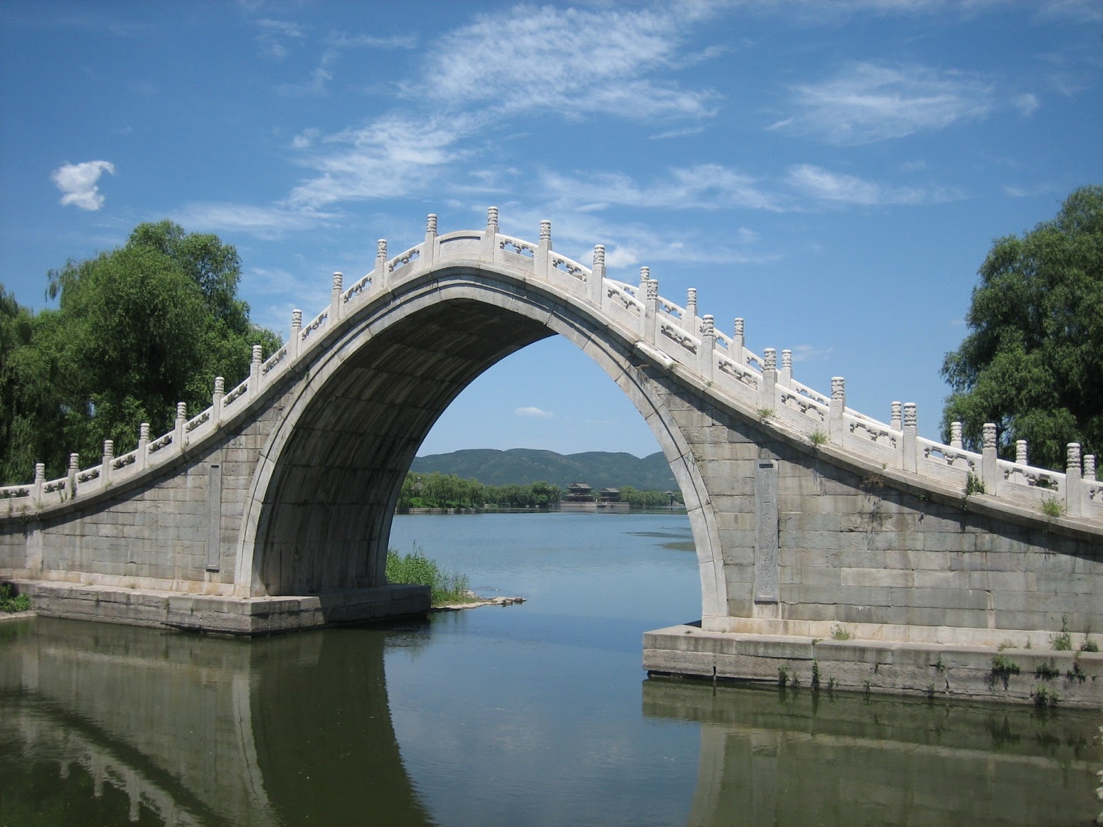 The Old Bridge - Hubert Robert作品,无水印高清图 - 麦田艺术
