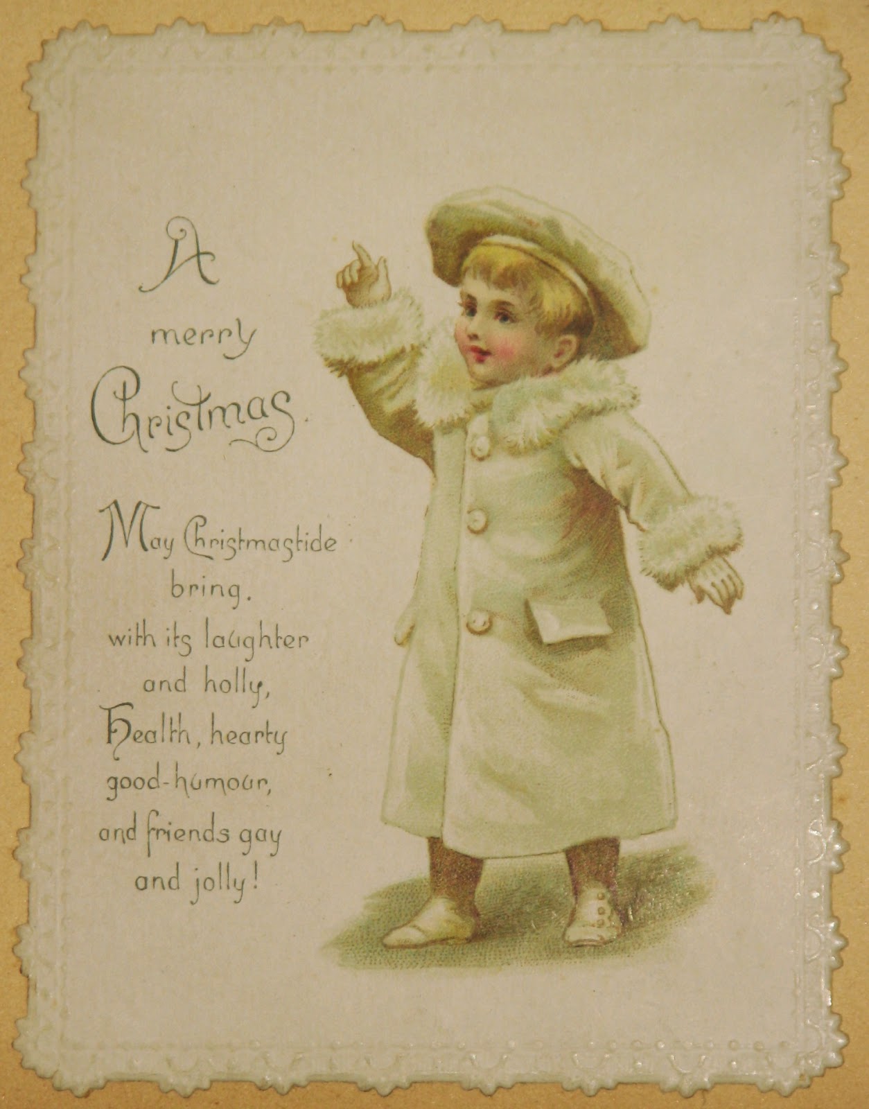 Ink Stains: Christmas Eve Vintage Post Cards