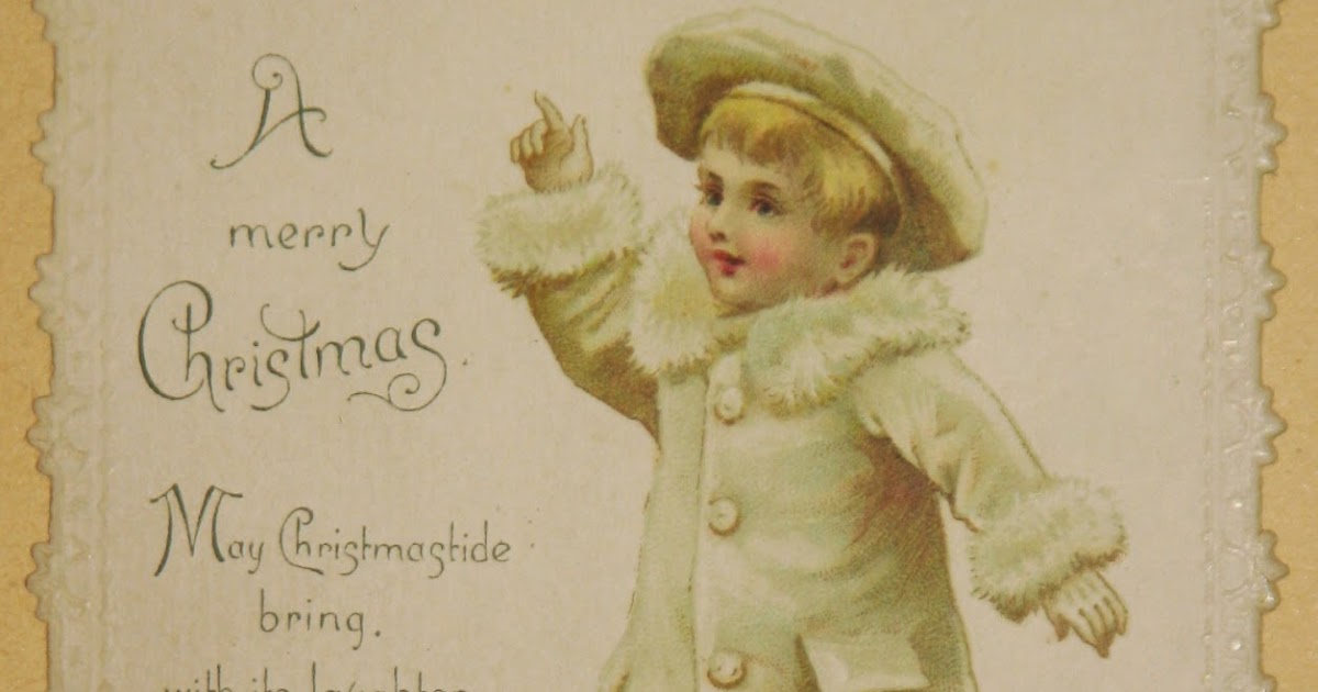 Ink Stains: Christmas Eve Vintage Post Cards