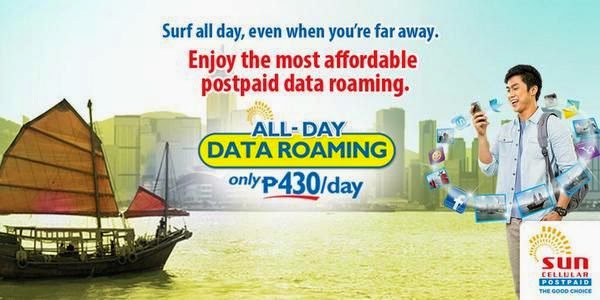 Stay online while vacationing abroad with Sun Postpaid’s All-Day Data Roaming Sun Postpaid’s All-Day Data Roaming