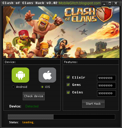 Clash Of Clans Hack Tool Android