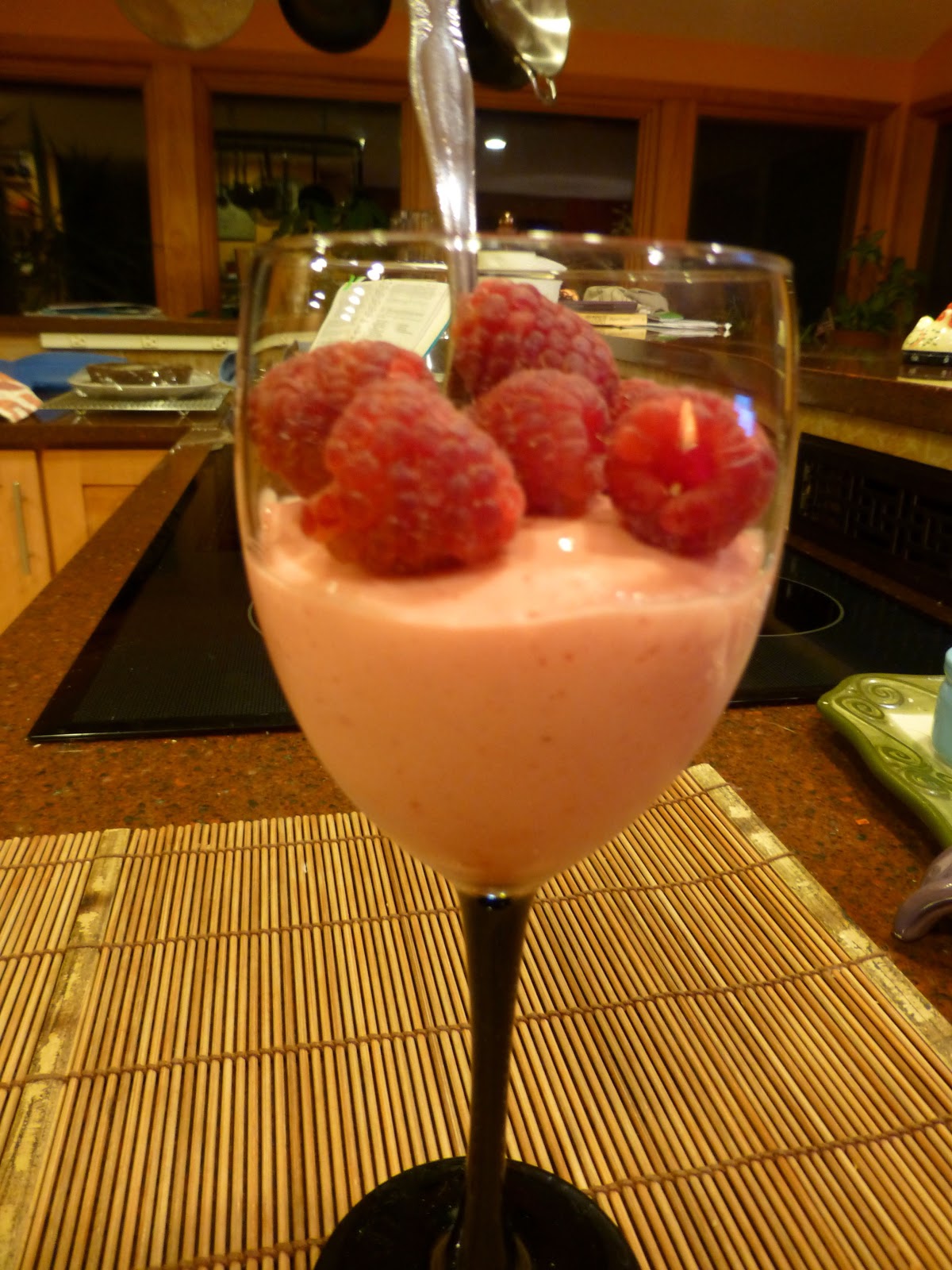 School of Eating Good Raspberry Yogurt Mousse