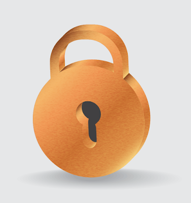 How to create a gold 3d padlock illustration in Adobe Illustrator
