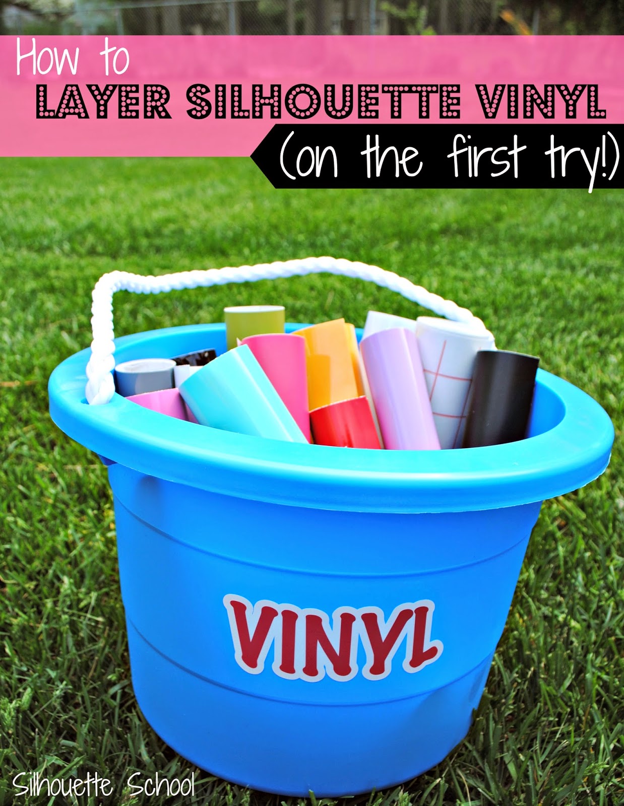 Silhouette Layering Vinyl Tutorial (The NoFail Method) Silhouette School