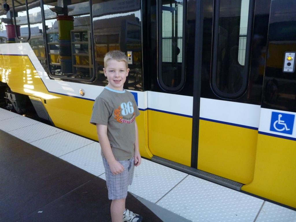 Savor The Days Riding the DART train to the Texas State Fair