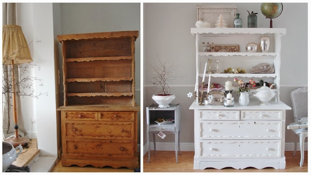 BROCANTE -CHARMANTE: Möbel-Restyle: vorher - nachher