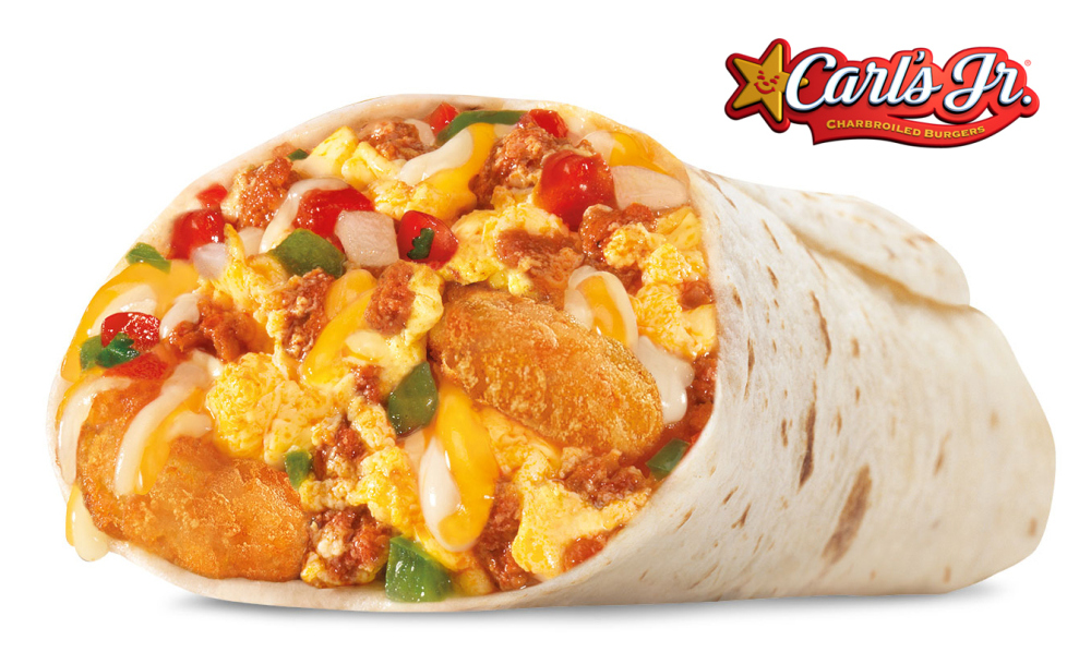 News Carl's Jr. New Chorizo, Egg & Cheese Biscuits and Burritos Brand Eating