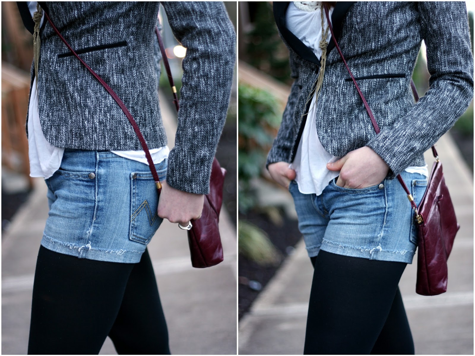 How to Wear DIY DIY jean shorts for winter / Create / Enjoy