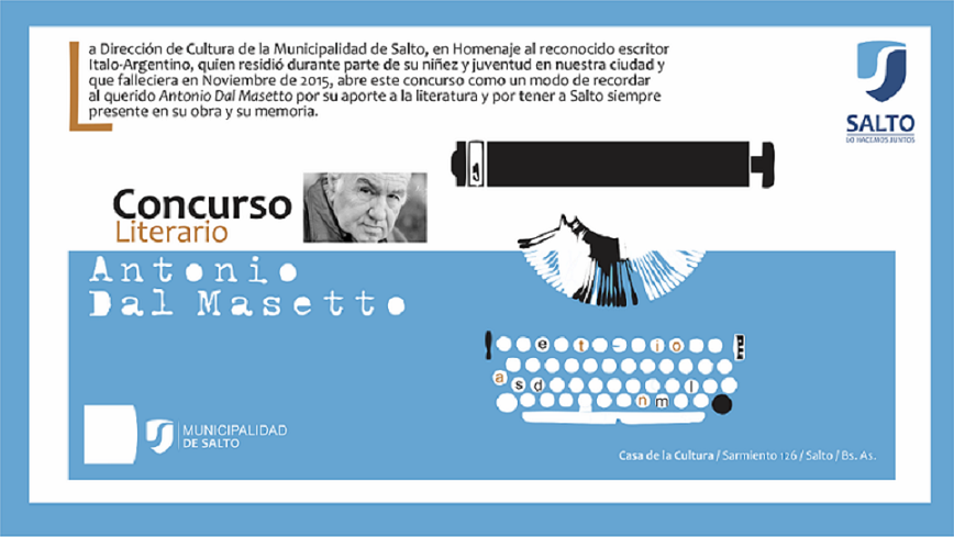 Concurso Literario Antonio Dal Masetto