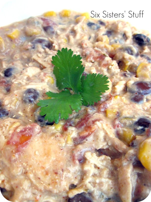 Slow Cooker Cream Cheese Chili Recipe Six Sisters' Stuff