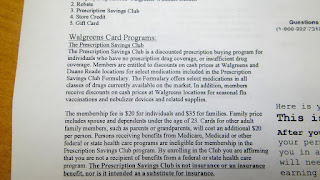 Walgreens Prescription Savings Card - Green Choices