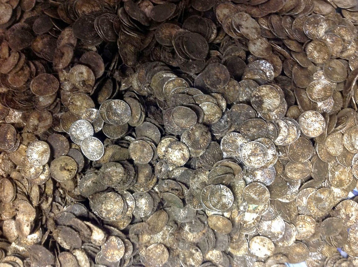 Medieval coin hoard found in farmer's field The Archaeology News Network