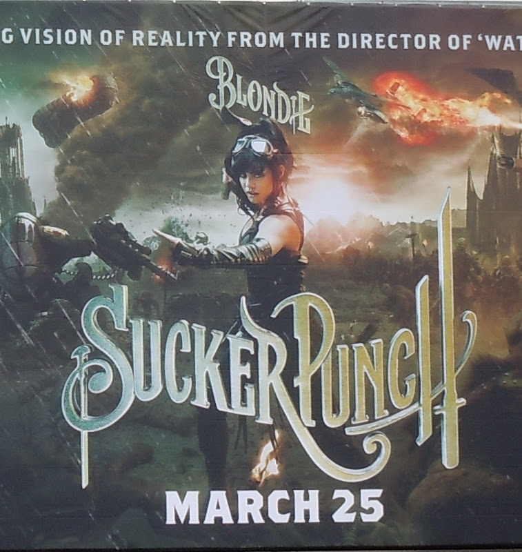 Vanessa Hudgens Blondie Sucker Punch billboard