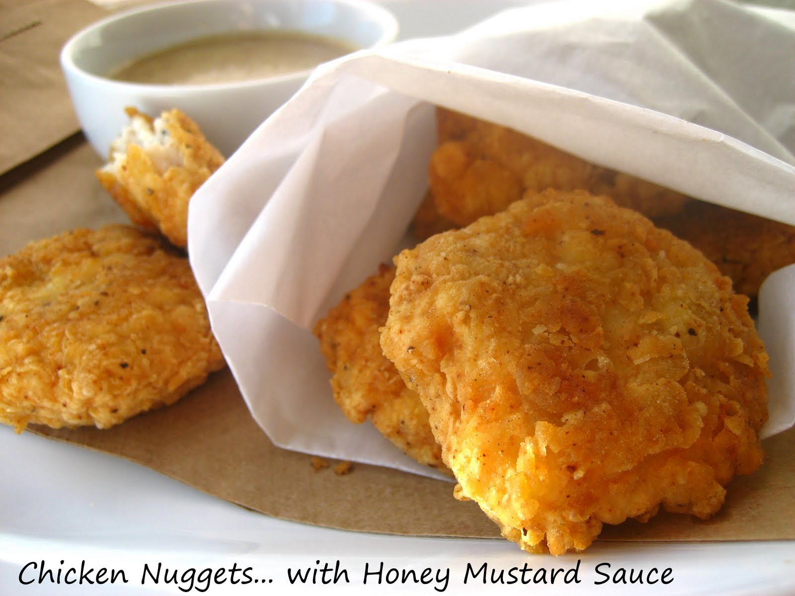 Home Cooking In Montana Homemade Chicken Nuggets...with Honey Mustard