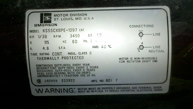 Ac Motor Speed Picture: Jabsco Ac Motor Pump