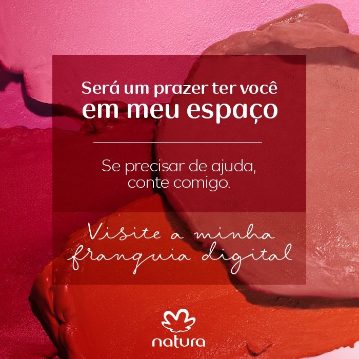 Compre produtos Natura na minha lojinha