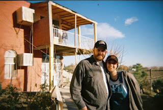 Andy and I at Proyecto Abrigo
